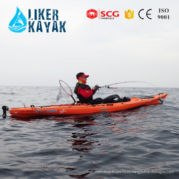 Caliente 4.3 metros LLDPE / HDPE solo sentarse en el kayak superior